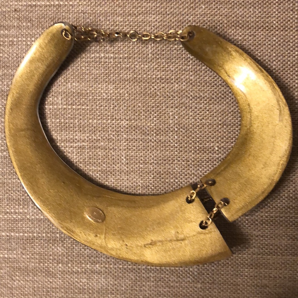Authentic Alexis Bittar Vtg. Lucite Collar Necklace - Commissioned by Burberry - Picture 8 of 10